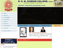Tablet Screenshot of bkmscience.com